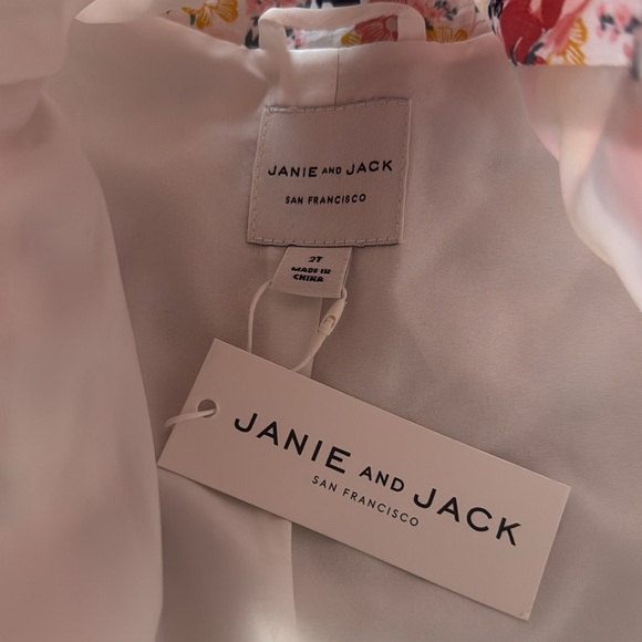 Janie  and Jack quilted floral jacket - Picture 8 of 9